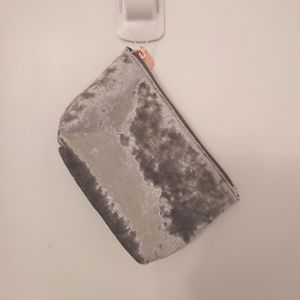 Silver Makeup Bag